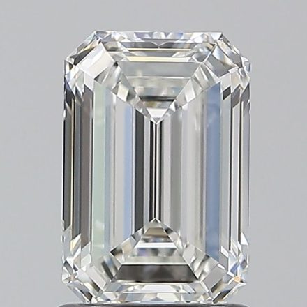 Diamond Natural 1,3Ct G-VS1 Emerald - GIA6555626506 1