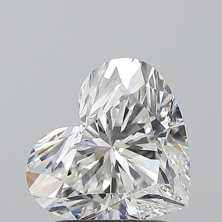 Diamond Natural 1,7Ct G-VVS2 Heart - GIA6552626419 1