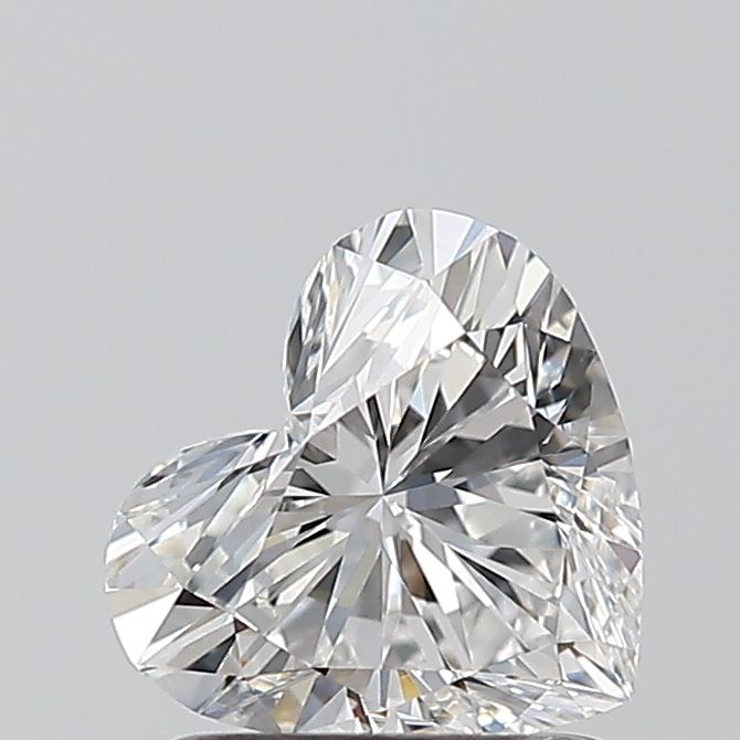 Diamond Natural 1,01Ct F-VVS2 Heart - GIA7556626722 1