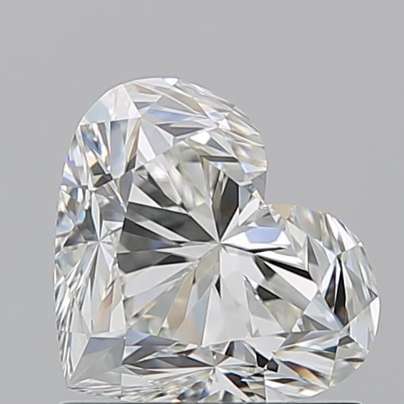 Diamond Natural 1,21Ct I-VVS1 Heart - GIA7552434659 1