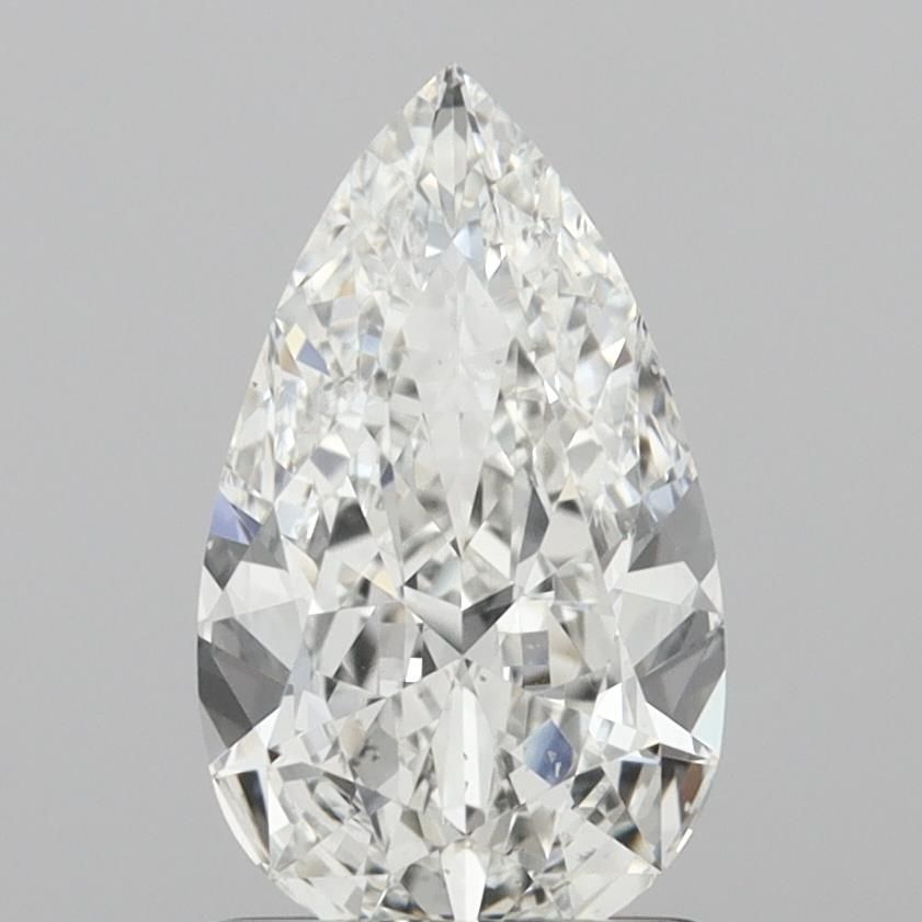 Diamond Natural 1,02Ct F-VS2 Pear - HRD260000127717 1