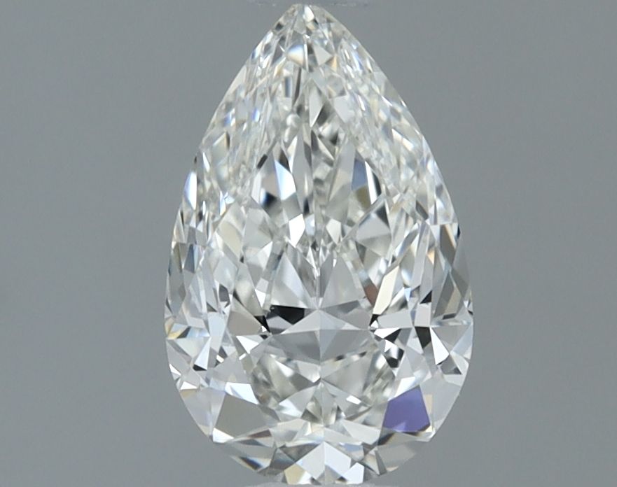 Diamond Natural 0,51Ct H-VVS1 Pear - GIA6552626584 1