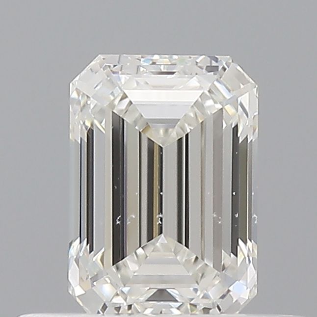 Diamond Natural 0,5Ct G-SI1 Emerald - GIA7558352588 1