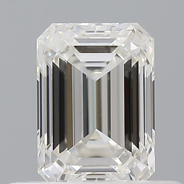 Diamond Natural 0,56Ct H-SI1 Emerald - GIA6551356595 1