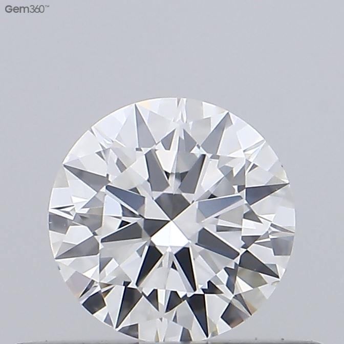 Diamond Natural 0,4Ct G-VVS1 Round - GIA6552650447 1