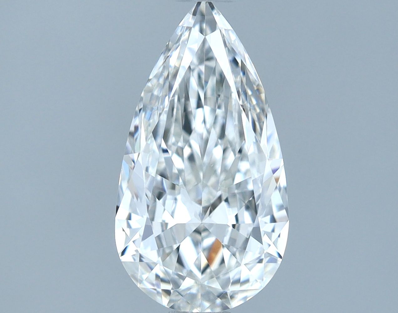 Diamond Natural 1,01Ct E-VVS2 Pear - GIA7556689804 1