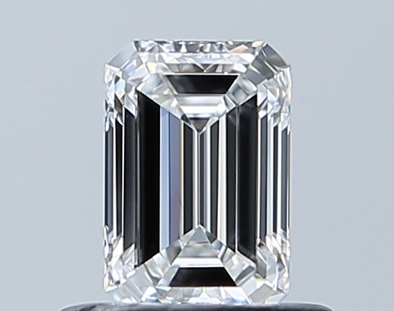 Diamond Natural 0,5Ct E-VVS1 Emerald - GIA7556309270 1