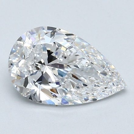 Diamond Natural 1,3Ct E-VVS2 Pear - GIA2547950150 1