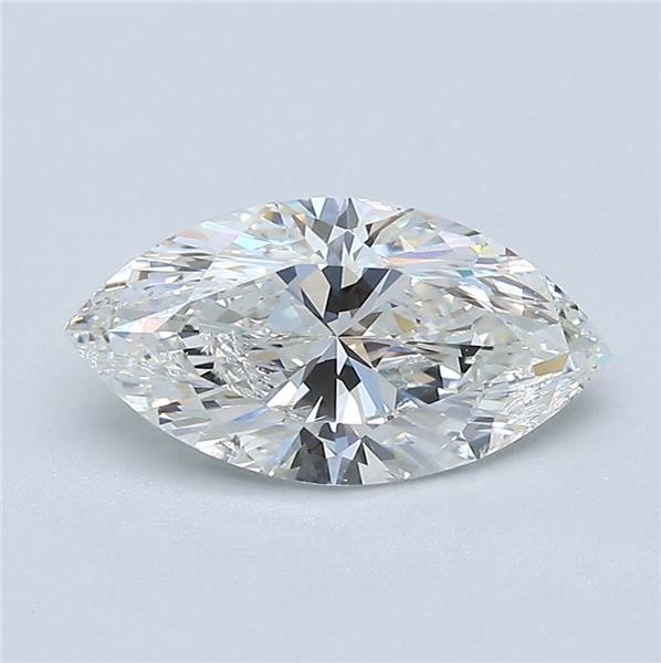 Diamond Natural 1,7Ct G-SI1 Marquise - GIA6205223582 1