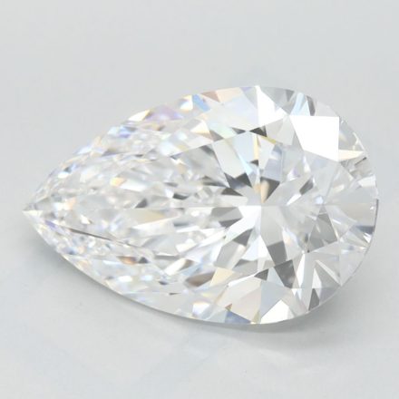Lab Grown Diamond Lab-grown 3,04Ct D-VVS1 Pear - GIA6535641671 1