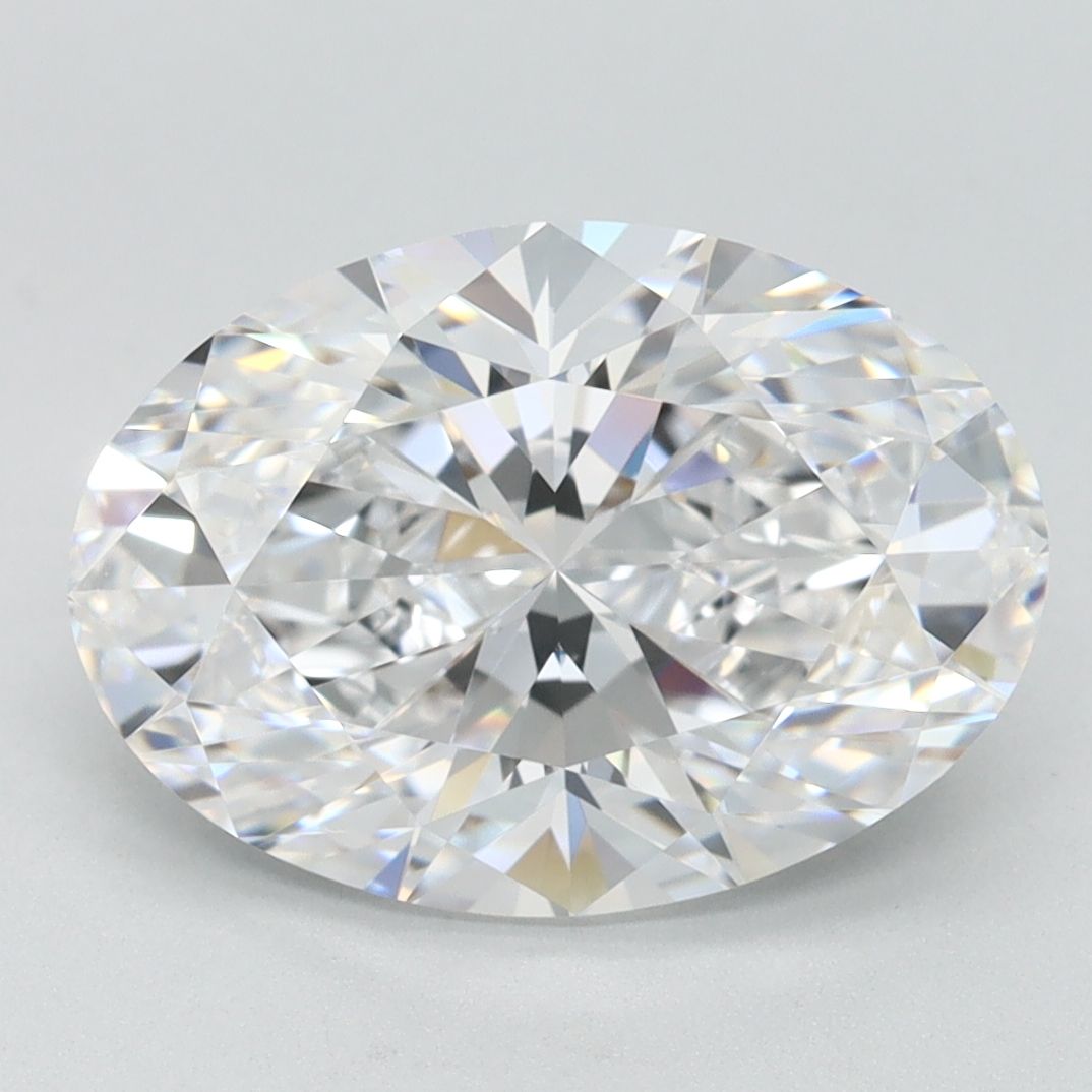 Lab Grown Diamond Lab-grown 3,01Ct D-FL Oval - IGILG804660103 1