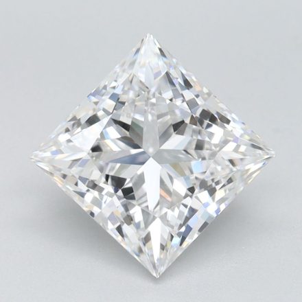 Lab Grown Diamond Lab-grown 2,21Ct D-FL Princess - IGILG809639215 1
