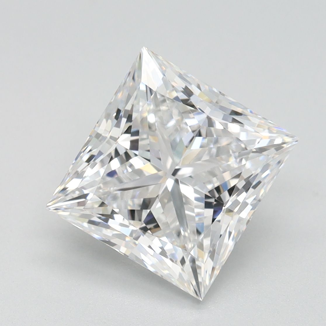 Lab Grown Diamond Lab-grown 2,61Ct D-FL Princess - IGILG804665387 1