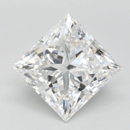 Lab Grown Diamond Lab-grown 2,54Ct D-FL Princess - IGILG784642417 1