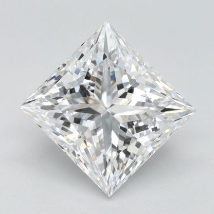 Lab Grown Diamond Lab-grown 2,65Ct D-FL Princess - IGILG800684730 1