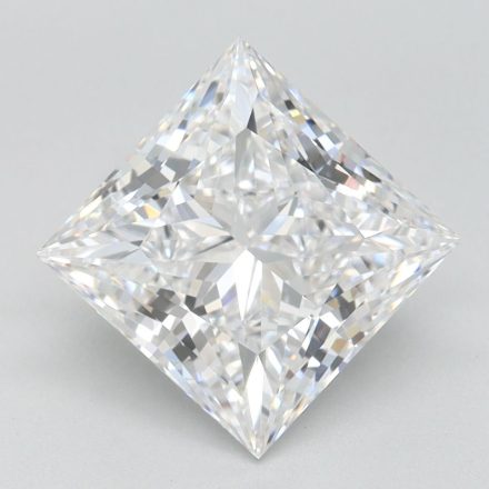 Lab Grown Diamond Lab-grown 2,64Ct D-FL Princess - IGILG804664841 1