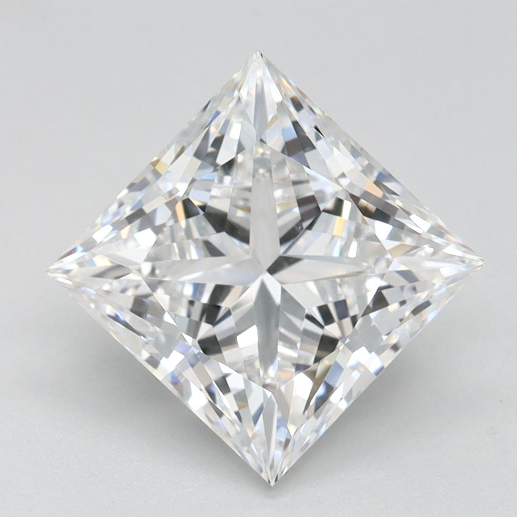 Lab Grown Diamond Lab-grown 2,52Ct D-FL Princess - IGILG804660440 1