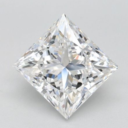 Lab Grown Diamond Lab-grown 2,34Ct D-FL Princess - IGILG804660366 1