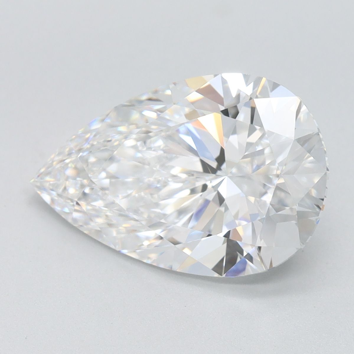 Lab Grown Diamond Lab-grown 3Ct D-IF Pear - IGILG804660114 1