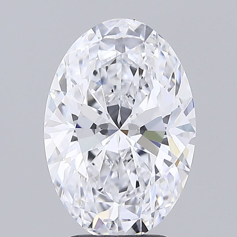 Lab Grown Diamond Lab-grown 3,08Ct D-IF Oval - IGILG810640841 1