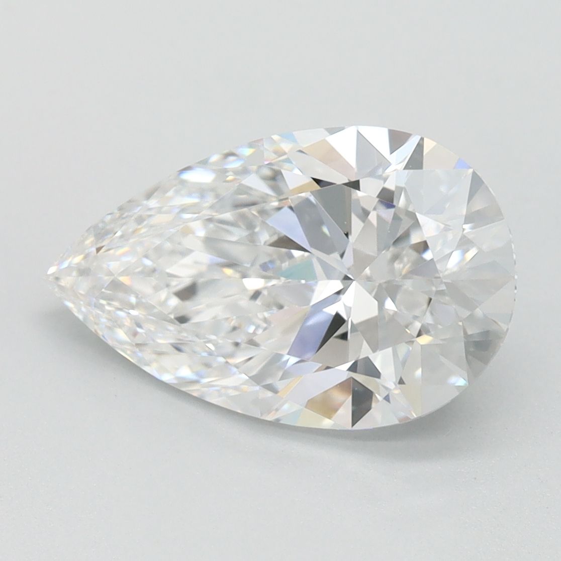 Lab Grown Diamond Lab-grown 2,1Ct D-IF Pear - IGILG744514353 1