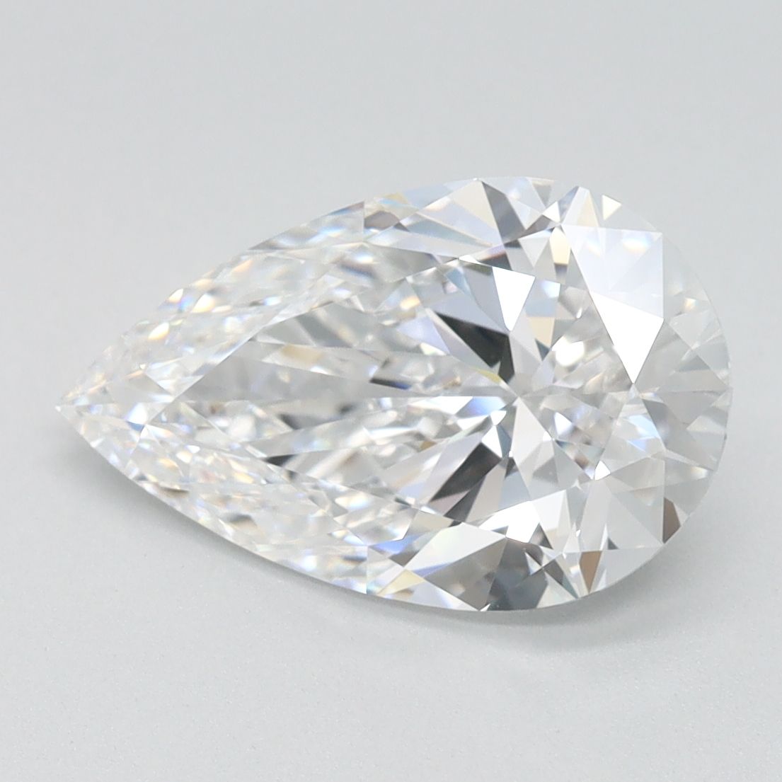 Lab Grown Diamond Lab-grown 2,11Ct D-FL Pear - IGILG784646683 1