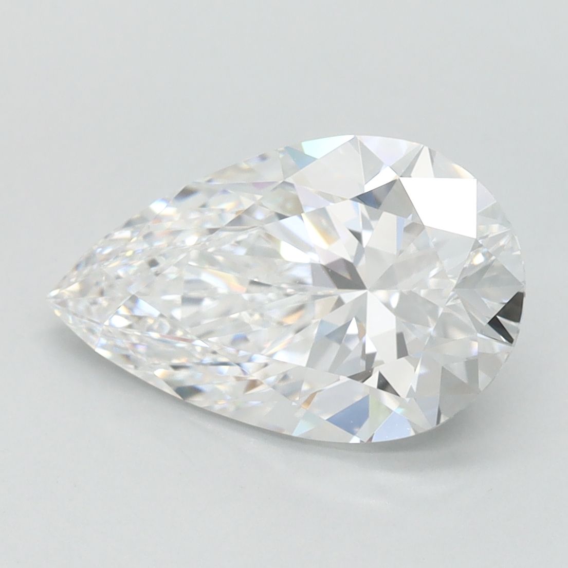 Lab Grown Diamond Lab-grown 2,1Ct D-IF Pear - IGILG780661552 1
