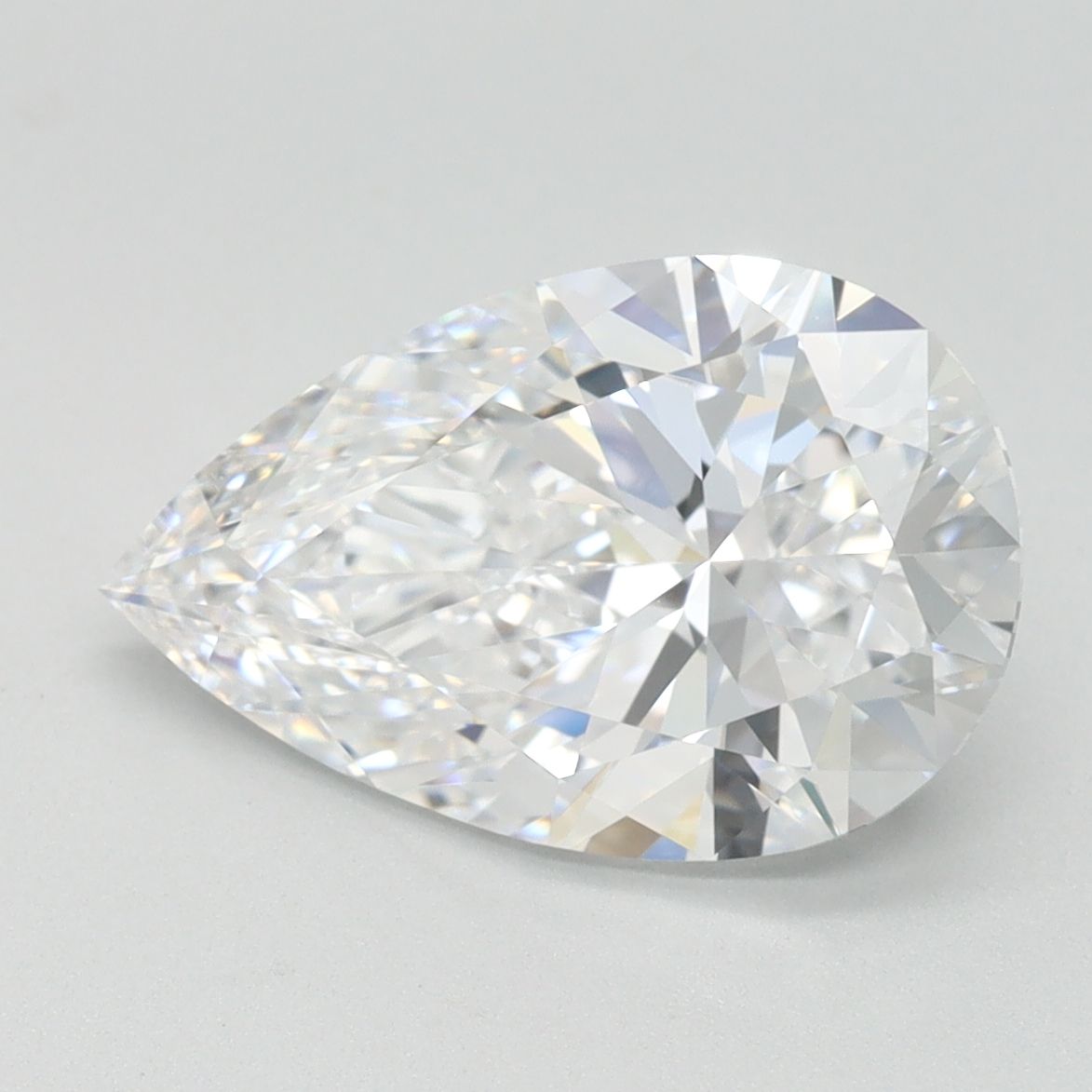 Lab Grown Diamond Lab-grown 2,56Ct D-FL Pear - IGILG800684713 1