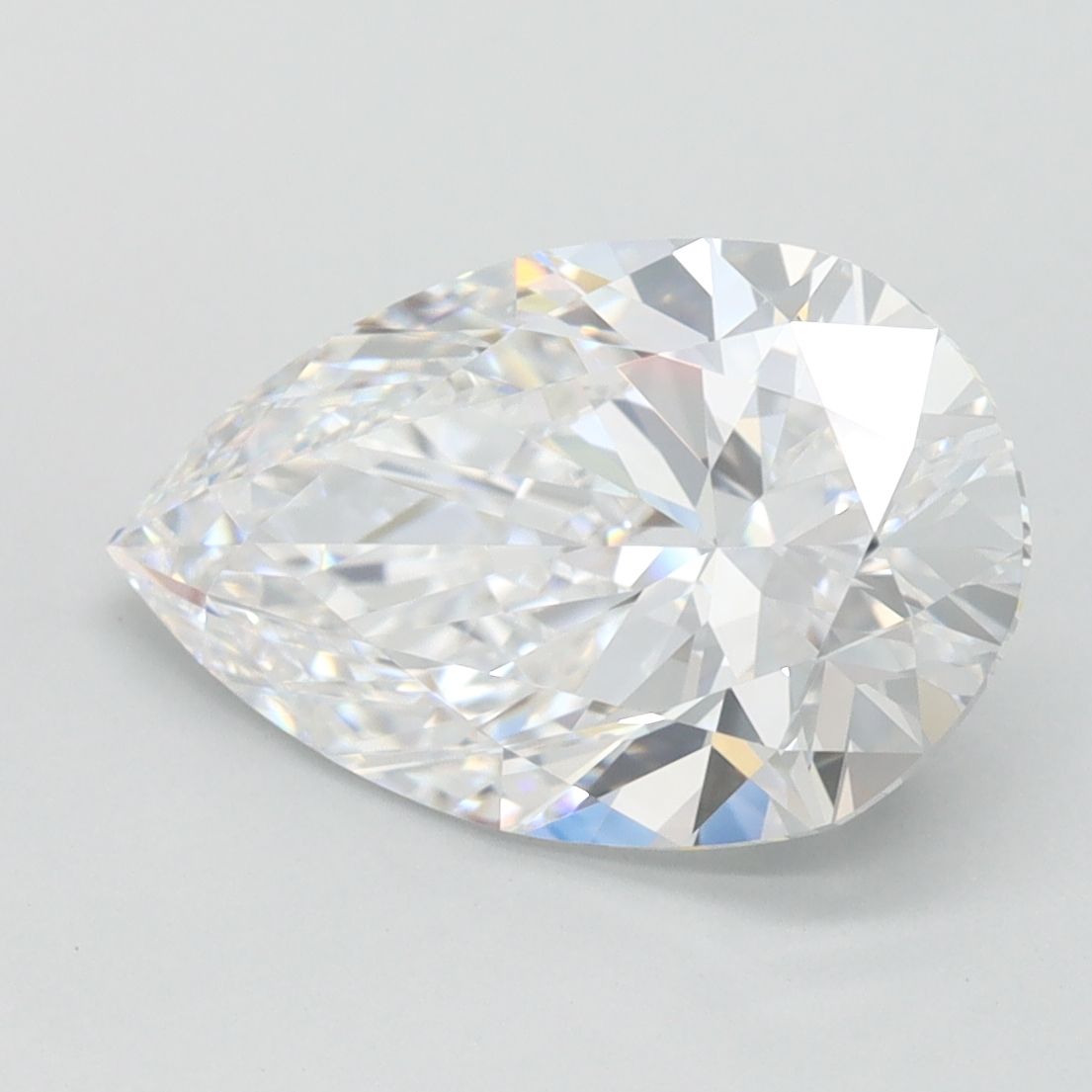 Lab Grown Diamond Lab-grown 2,35Ct D-IF Pear - IGILG768631232 1