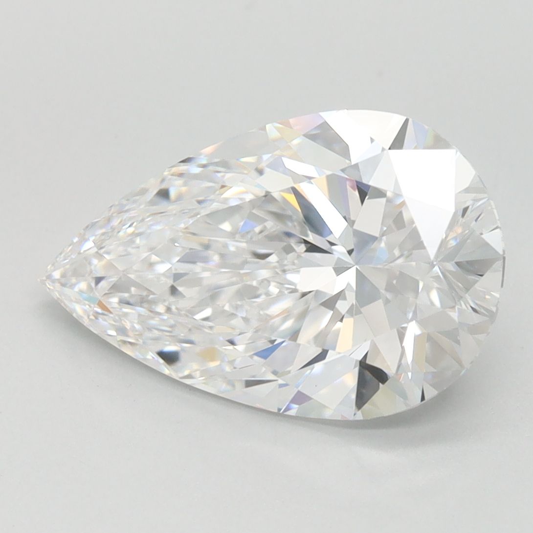 Lab Grown Diamond Lab-grown 2,35Ct D-IF Pear - IGILG754593768 1
