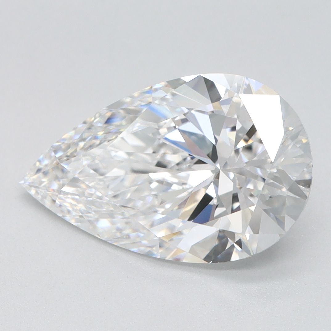 Lab Grown Diamond Lab-grown 2,1Ct D-FL Pear - IGILG804664817 1