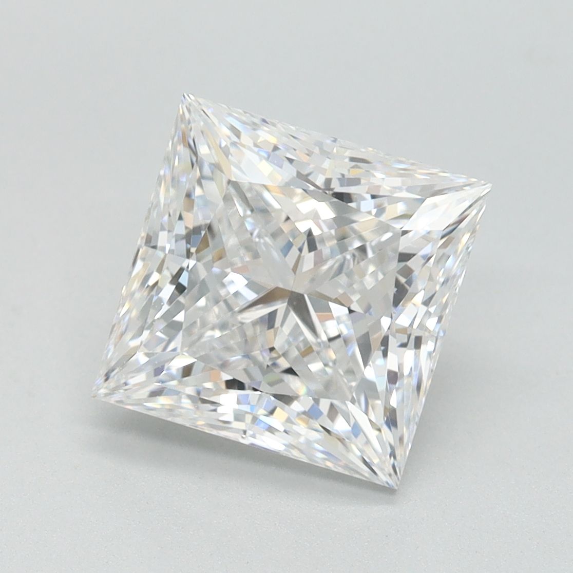 Lab Grown Diamond Lab-grown 2,42Ct D-FL Princess - IGILG809639217 1