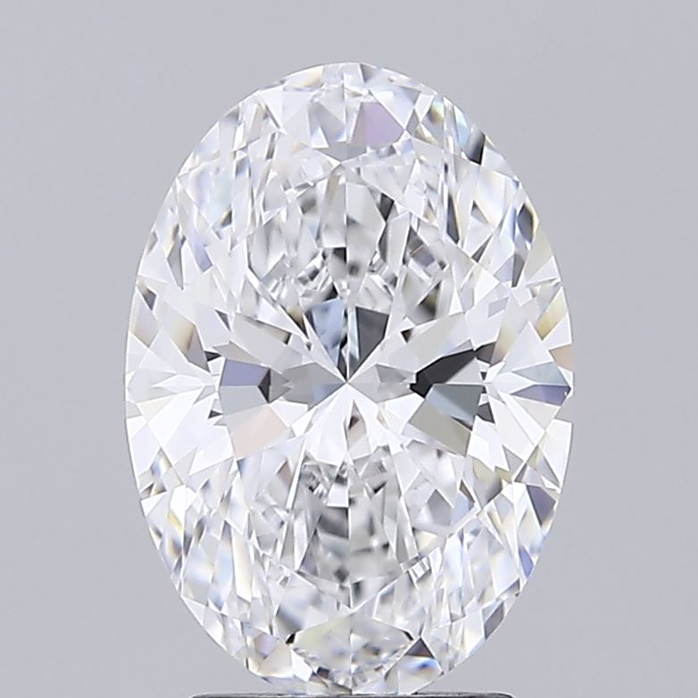 Lab Grown Diamond Lab-grown 3,02Ct D-IF Oval - IGILG810640834 1