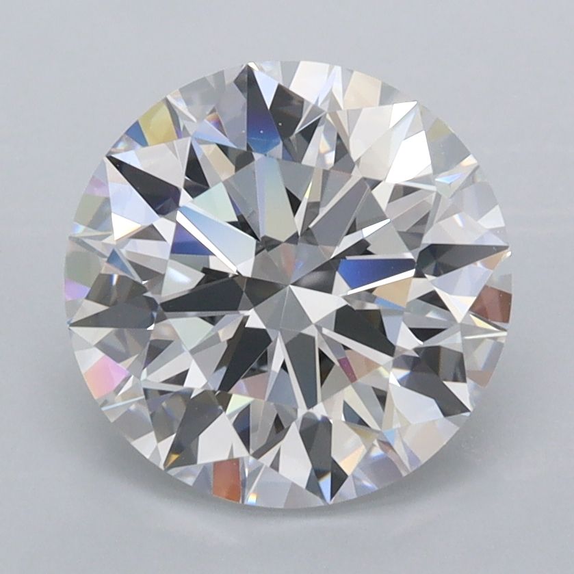 Lab Grown Diamond Lab-grown 2,63Ct D-FL Round - IGILG788629929 1