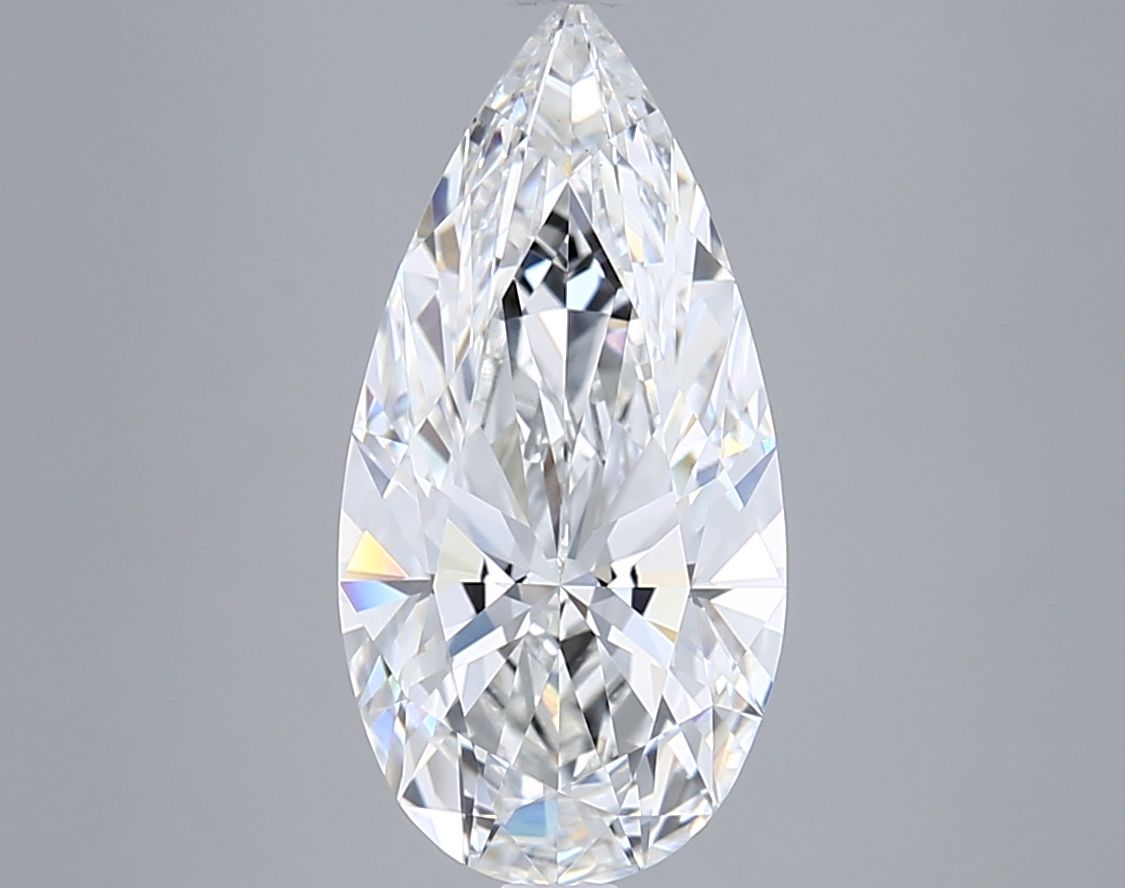 Lab Grown Diamond Lab-grown 3,05Ct E-VVS2 Pear - IGILG737521360 1