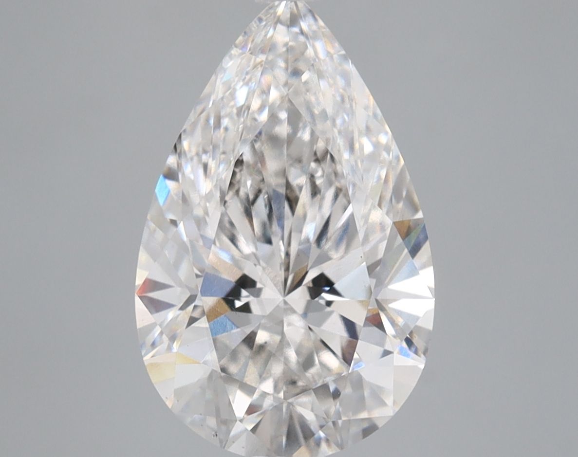 Lab Grown Diamond Lab-grown 3,51Ct F-VS2 Pear - IGILG640479909 1