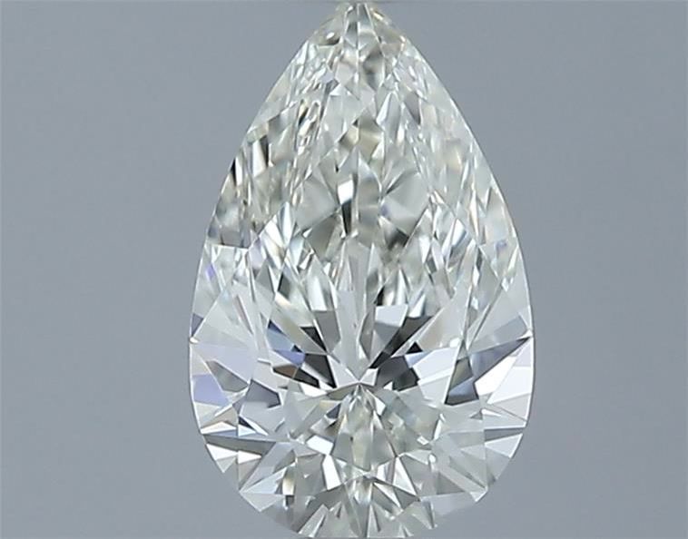 Diamond Natural 0,61Ct H-IF Pear - IGI795660458 1