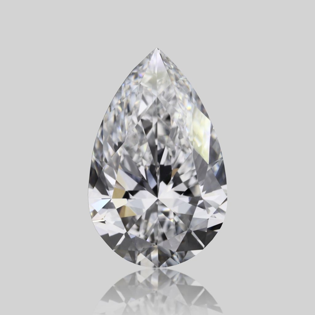 Diamond Natural 0,7Ct D-VVS2 Pear - GIA7551497966 1
