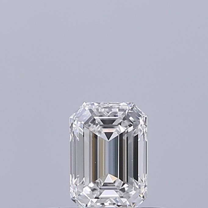 Diamond Natural 0,3Ct D-IF Emerald - GIA7558665339 1