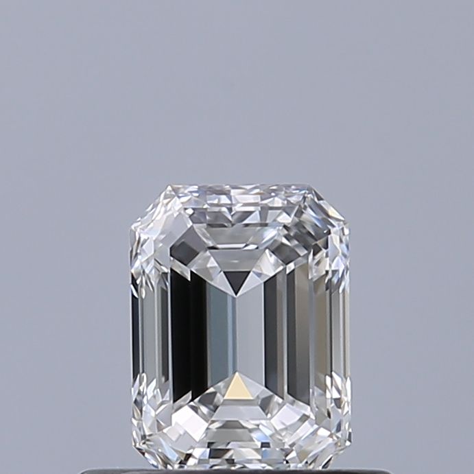 Diamond Natural 0,5Ct D-VVS2 Emerald - GIA7556665345 1