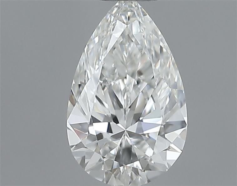 Diamond Natural 0,41Ct F-VVS2 Pear - GIA2557675796 1