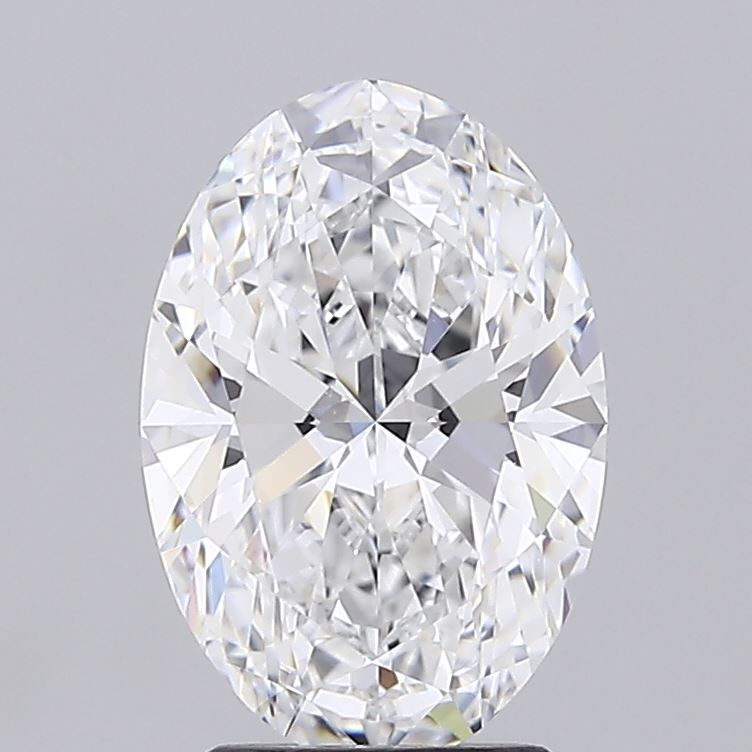 Lab Grown Diamond Lab-grown 3,02Ct D-IF Oval - IGILG809602807 1