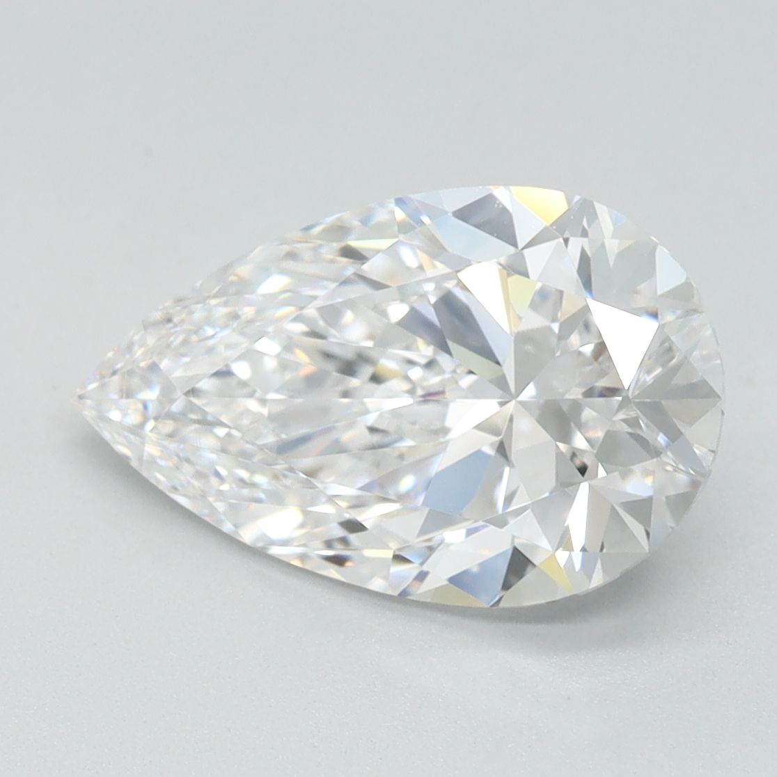 Lab Grown Diamond Lab-grown 2,17Ct D-IF Pear - IGILG811625213 1