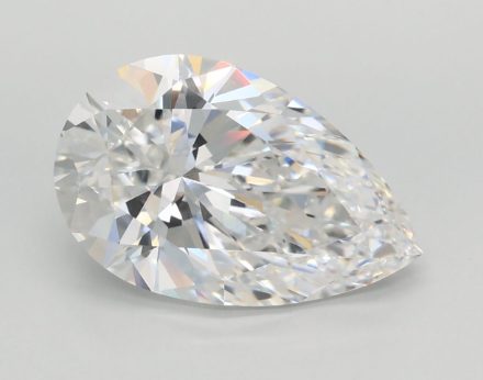 Lab Grown Diamond Lab-grown 3,81Ct D-VVS2 Pear - IGILG807698140 1