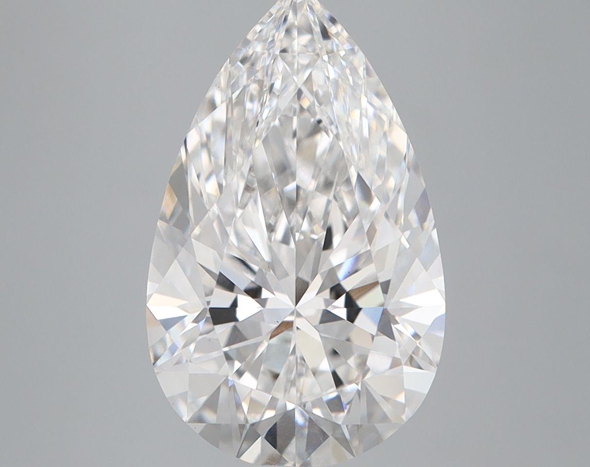Lab Grown Diamond Lab-grown 3,58Ct D-VS1 Pear - IGILG786661713 1