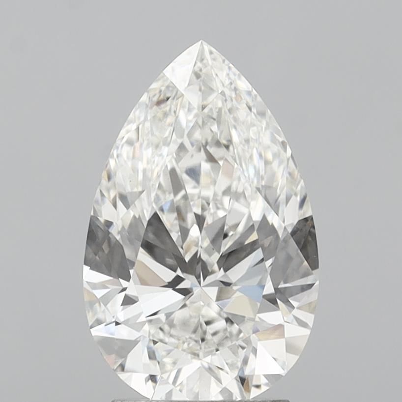 Lab Grown Diamond Lab-grown 2,98Ct G-VS1 Pear - IGILG811627363 1