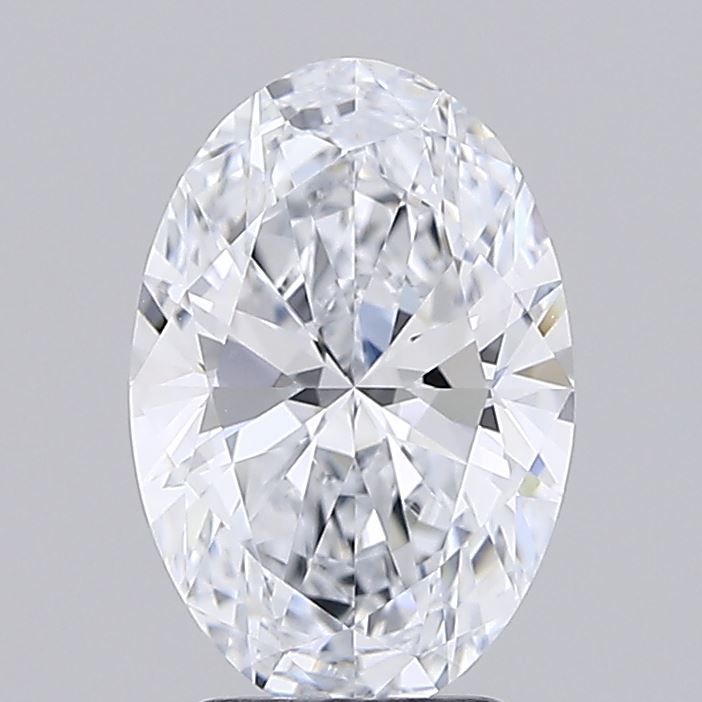 Lab Grown Diamond Lab-grown 2,5Ct E-IF Oval - IGILG809603033 1
