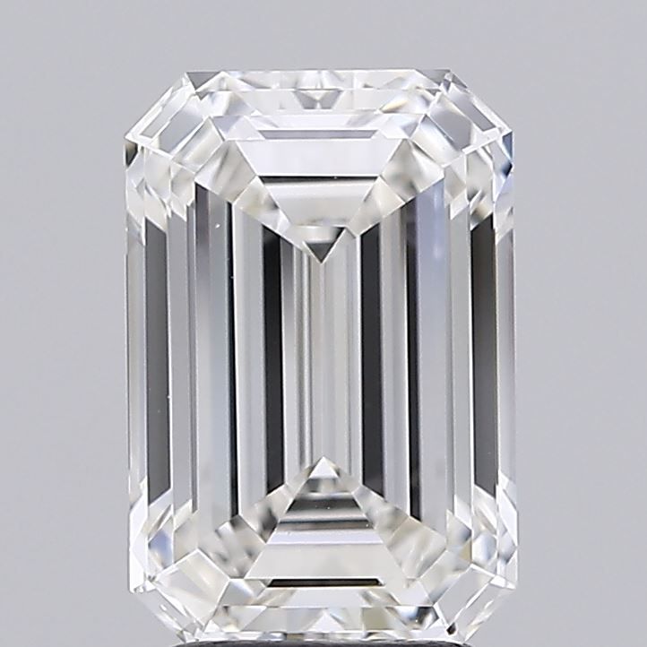 Lab Grown Diamond Lab-grown 3,05Ct F-IF Emerald - IGILG809602969 1