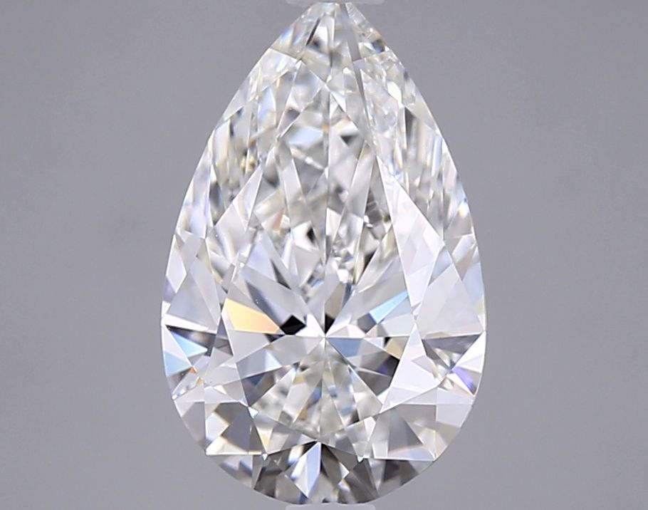 Lab Grown Diamond Lab-grown 2,57Ct F-VVS2 Pear - IGILG758527621 1