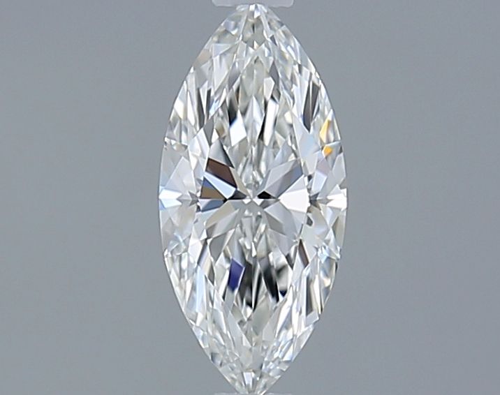 Diamond Natural 0,6Ct F-IF Marquise - IGI814628702 1